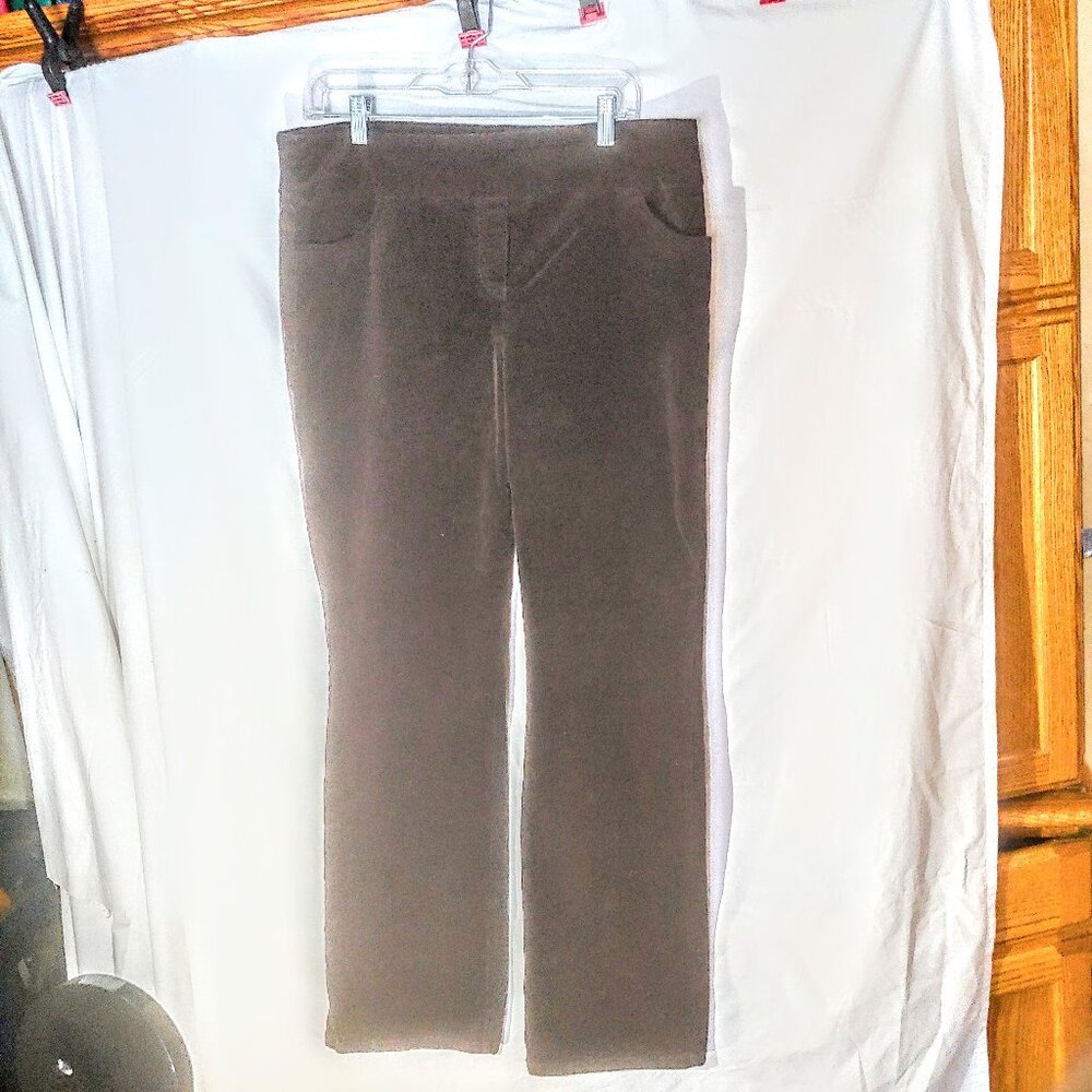 Tribal Straight Leg Corduroy Pull-On Pants